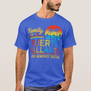 Camiseta Férias Familiares Porto Vallarta Memórias Do Fazer