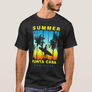 Camiseta Férias Familiares Praia Dominicana Punta Cana Suns