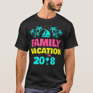 Camiseta Férias Familiares - Praias de Viagem Rodoviária