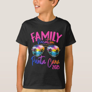 Camiseta Férias Familiares Punta Cana 2025 Feriado Correspo