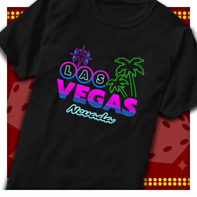 Camiseta Férias Familiares Trip Souvenir Las Vegas Férias (Criador carregado)