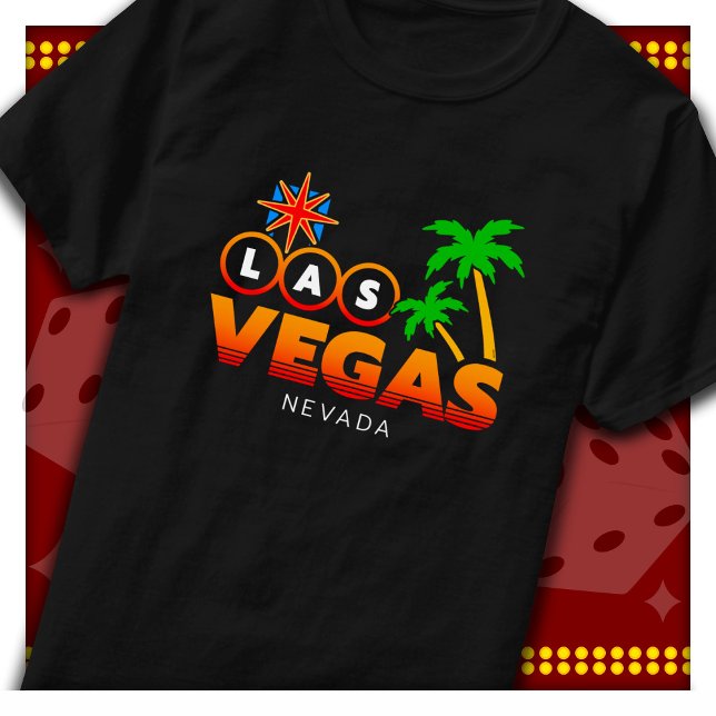 Camiseta Férias Familiares Trip Souvenir Las Vegas Férias (Criador carregado)