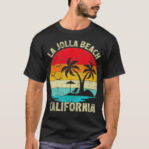 Camiseta Férias Familiares Vintage Retro California La Joll