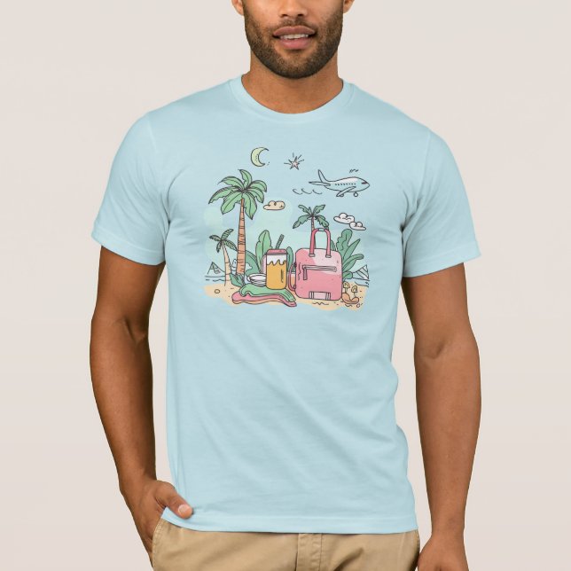 Camiseta Férias felizes (Frente)