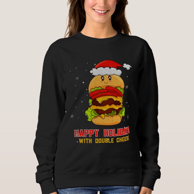 Camiseta Férias Felizes Com Queijo Duplo Natal Queijo (Frente)