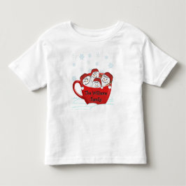 Camiseta Férias Felizes Família Marshmallow