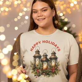 Camiseta Férias Felizes Lanterna de Inverno