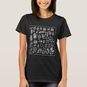 Camiseta Férias femininas Praia Verão Viajando Tropicalment
