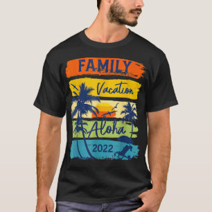 Camiseta Férias havaianas de Aloha 2022 Férias de primavera