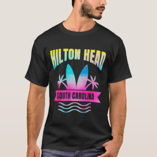 Camiseta Férias na Ilha de Hilton Head na Carolina do Sul