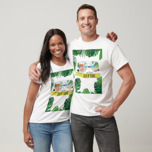 Camiseta férias na ilha do padre do Sul