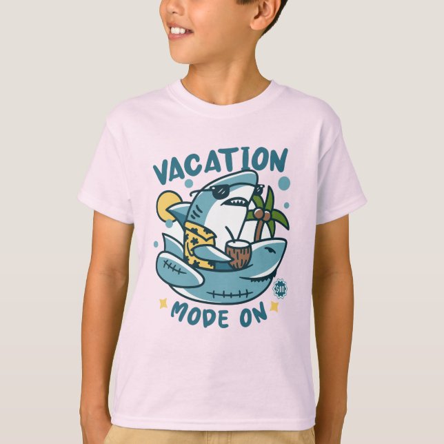 Camiseta Férias na praia (Frente)