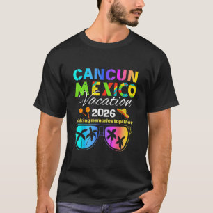 Camiseta Férias na Praia de Cancun México 2026 Grupo de Via