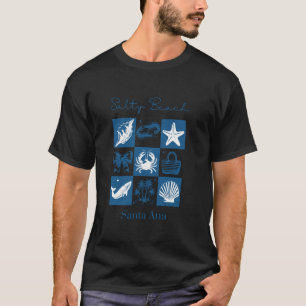 Camiseta Férias na Praia Salgada Santa Ana Califórnia