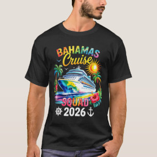 Camiseta Férias nas Bahamas 2026 Turma Família Amigos Corre