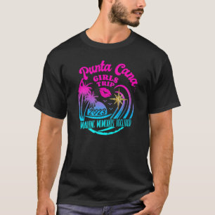 Camiseta Férias no Fim de Semana 2023 para Meninas de Punta