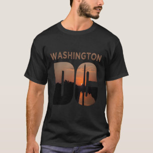Camiseta Férias no horizonte de Washington Dc Monut