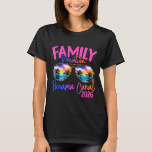 Camiseta Férias no Panamá C 2026 Lembrança Família Combinan