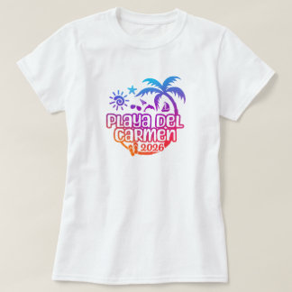Camiseta Férias ou Viagem para Playa del Carmen, México 202