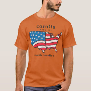 Camiseta Férias Patrióticas de Natal Corolla North olina