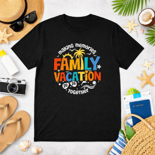 Camiseta Férias Personalizadas em Família 2026, Viagem de F