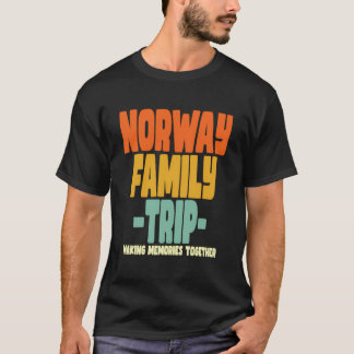 Camiseta Férias Trip da Noruega