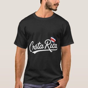Camiseta Férias Tropicais Coração da Costa Rica Pura Vida C
