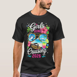 Camiseta Férias Tropicais de 2026 Festa de Meninas Cruising
