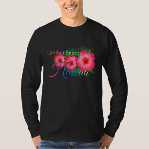 Camiseta Férias Tropicais de Flores Tropicais de Lanikai Be