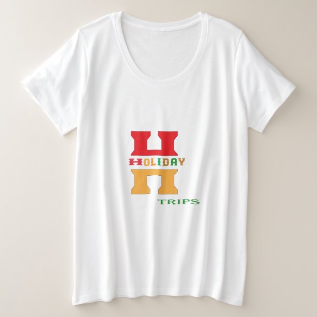 Camiseta Férias Vibes Tee. (Frente do Design)