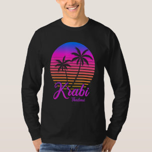 Camiseta Férias vintage na Tailândia Viagem Ásia Tailandês 