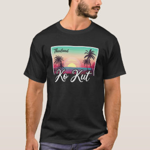 Camiseta Férias vintage na Tailândia Viagem Ásia Tailandês