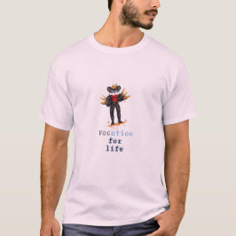 Camiseta Férias vitalícias
