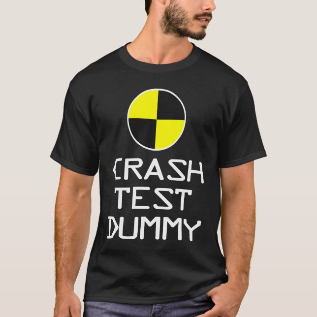 Camiseta Ferimento de Crash Test Dummy Último Minuto Figuru (Frente)