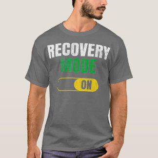 Camiseta Ferimento EngraçadoModo de Recuperação Retroativo 