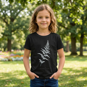 Camiseta Fern - Gymnogramma Sulphureia - Efeito de raios X 
