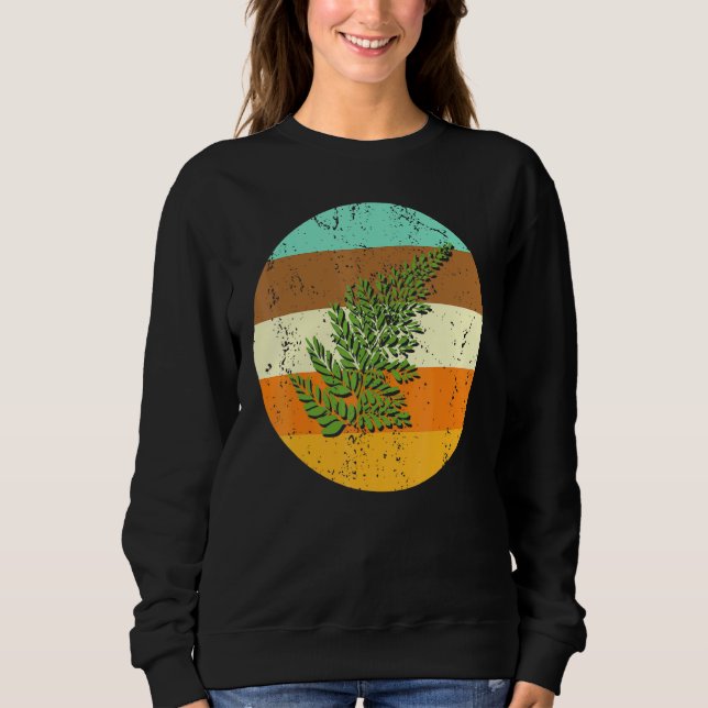 Camiseta Fern Leaf Botanical Vascular Plantas Verdes Flores (Frente)
