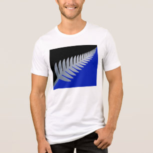 Camiseta Fern prateado neozelandês