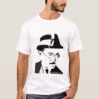 Camiseta Fernando Pessoa - vetor