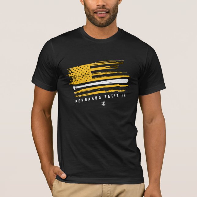 Camiseta Fernando Tatis Jr Baseball Flag Roupa (Frente)
