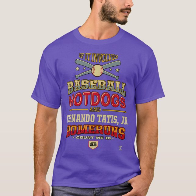 Camiseta Fernando Tatis Jr Se Envolver Baseball (Frente)