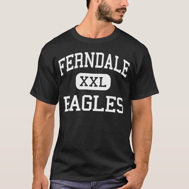 Camiseta Ferndale - Eagles - altos - Ferndale Michigan (Frente)