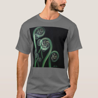 Camiseta Ferns em Black Moko