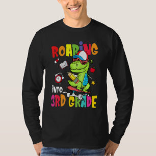 Camiseta Ferozmente na 3ª Série Dinossauro Meninos Crianças