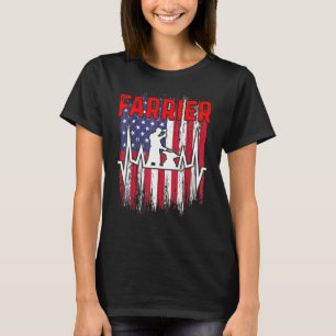 Camiseta Ferrador Ferradura Aparar Cascos de Cavalos 13