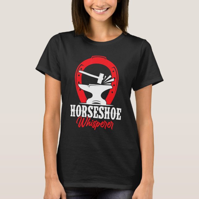 Camiseta Ferrador Murmurador de Ferradura (Frente)