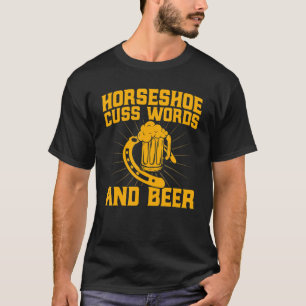 Camiseta Ferradura Em Feira Horária Palavras E Cerveja P