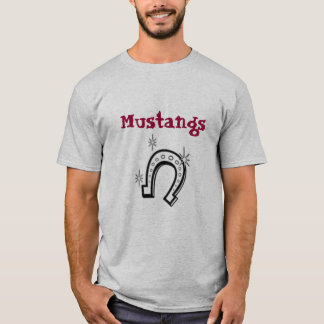 Camiseta ferradura, mustang
