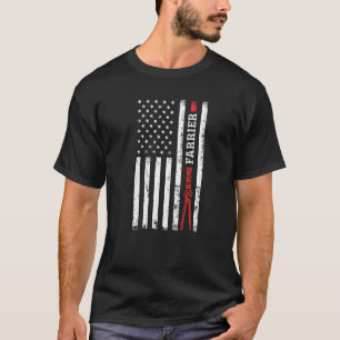 Camiseta Ferragem de Casco de Ferradura Ferrador de Cavalo