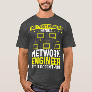 Camiseta Ferramenta de Engenheiro de Rede do Servidor de En